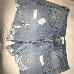 Forever 21 denim shorts